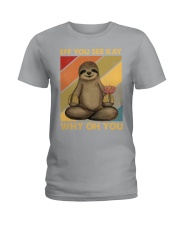 EFF YOU SEE KAY WHY OH YOU Ladies T-Shirt tile