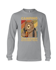 CAMPING AND BRANDY BECAUSE MURDER IS WRONG Long Sleeve Tee tile