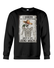 I GARDEN SO I DON'T CHOKE PEOPLE Crewneck Sweatshirt tile