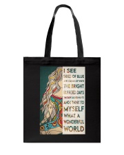 I SEE SKIES OF BLUE Tote Bag tile
