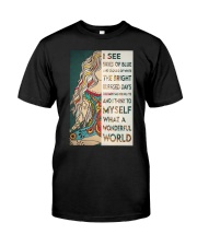 I SEE SKIES OF BLUE Premium Fit Mens Tee tile