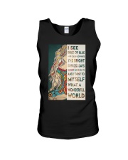 I SEE SKIES OF BLUE Unisex Tank tile