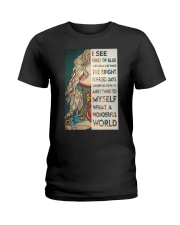 I SEE SKIES OF BLUE Ladies T-Shirt tile