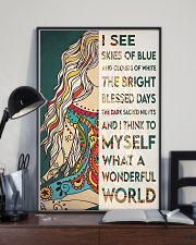 I SEE SKIES OF BLUE 11x17 Poster lifestyle-poster-2