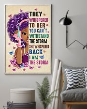 THEY WHISPERED TO HER YOU CAN'T WITHSTAND THE STORM 11x17 Poster lifestyle-poster-1