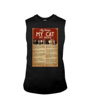 MY HOUSE MY CAT MY RULES Sleeveless Tee tile