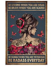 BE STRONG WHEN YOU ARE WEAK 11x17 Poster front