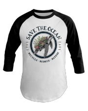 SAVE THE OCEAN Baseball Tee tile