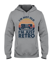 I'M NOT OLD I'M JUST RETRO Hooded Sweatshirt tile