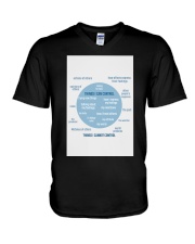 THINGS I CANNOT CONTROL V-Neck T-Shirt tile