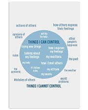 THINGS I CANNOT CONTROL 11x17 Poster front