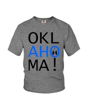 Youth OKLahoMA tee by Mike Bone Youth T-Shirt front