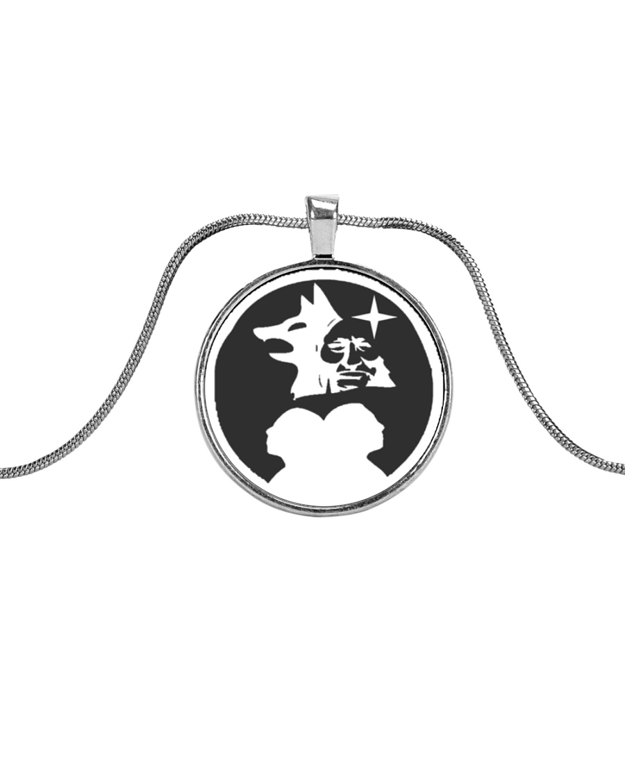 Mike Bone Jewels Metallic Circle Necklace