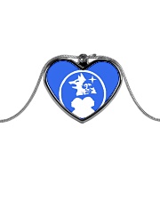 Mike Bone Jewels Metallic Heart Necklace thumbnail