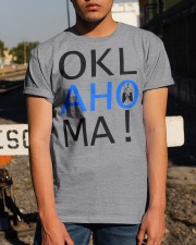 OKLahoMA tee by Mike Bone Classic T-Shirt apparel-classic-tshirt-lifestyle-29