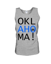 OKLahoMA tee by Mike Bone Unisex Tank thumbnail