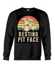 RESTING PIT FACE Crewneck Sweatshirt thumbnail