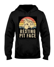 RESTING PIT FACE Hooded Sweatshirt thumbnail