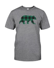 Green Flannel Bear Classic T-Shirt front