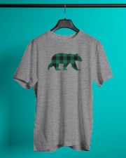 Green Flannel Bear Classic T-Shirt lifestyle-mens-crewneck-front-3