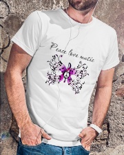 Peace Love Music Classic T-Shirt lifestyle-mens-crewneck-front-4