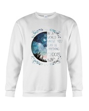 IN A WORLD WHERE YOU CAN BE ANYTHING CHOOSE KIND Crewneck Sweatshirt thumbnail