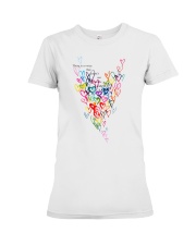 There Is A Voice Listen Love Premium Fit Ladies Tee thumbnail