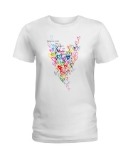 There Is A Voice Listen Love Ladies T-Shirt thumbnail