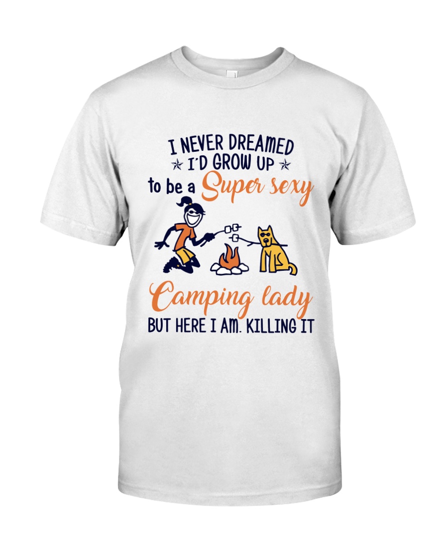Camping Lady Classic T-Shirt