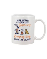 Camping Lady Mug thumbnail