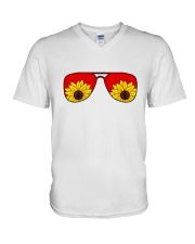 Glass Peace V-Neck T-Shirt thumbnail