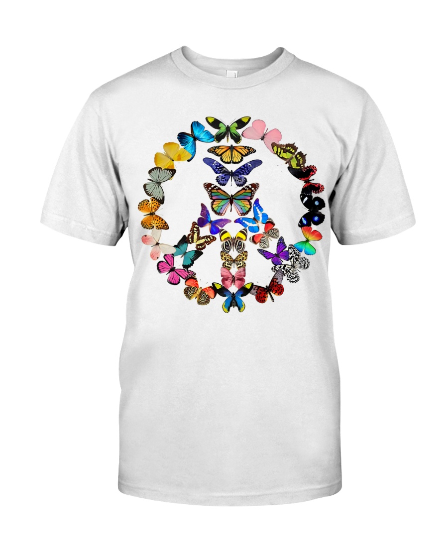 BUTTERFLY PEACE Premium Fit Mens Tee