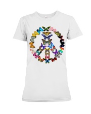 BUTTERFLY PEACE Premium Fit Ladies Tee thumbnail