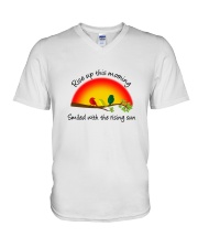 Rise Up This Morning V-Neck T-Shirt thumbnail