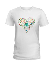 Peace And Love Ladies T-Shirt thumbnail