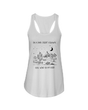 On A Dark Desert Highway Ladies Flowy Tank thumbnail