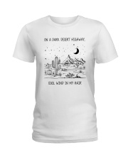 On A Dark Desert Highway Ladies T-Shirt thumbnail