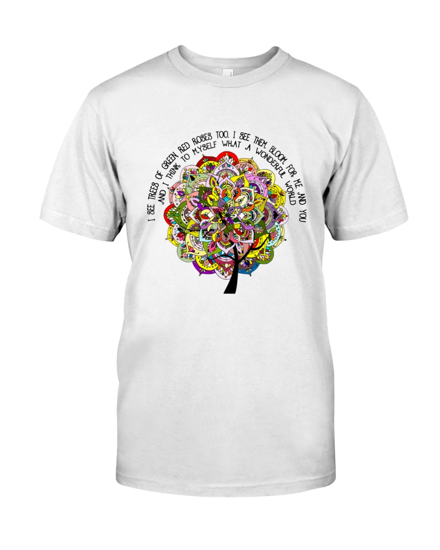 Myself What A Wonderful World Classic T-Shirt