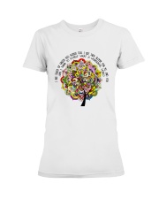 Myself What A Wonderful World Premium Fit Ladies Tee thumbnail
