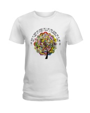 Myself What A Wonderful World Ladies T-Shirt thumbnail