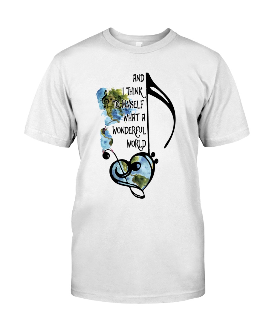 What A Wonderful World Classic T-Shirt