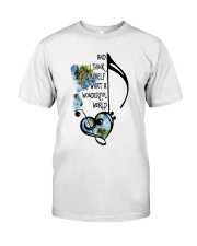 What A Wonderful World Classic T-Shirt front