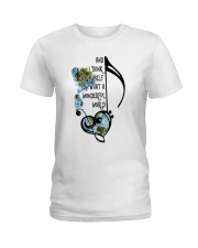 What A Wonderful World Ladies T-Shirt thumbnail