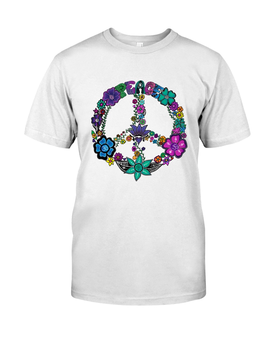 PEACE FLOWER Classic T-Shirt