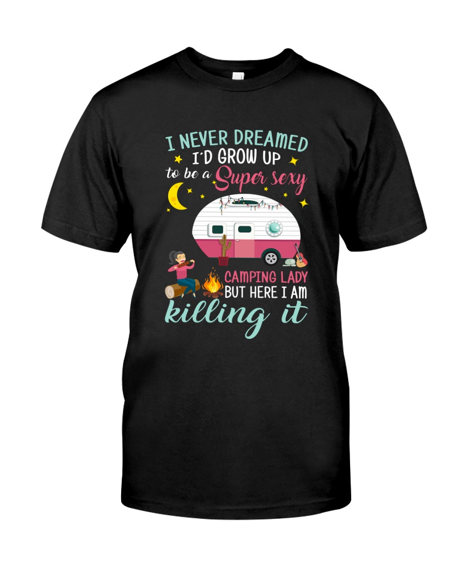 Camping Lady Classic T-Shirt