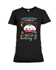 Camping Lady Premium Fit Ladies Tee thumbnail