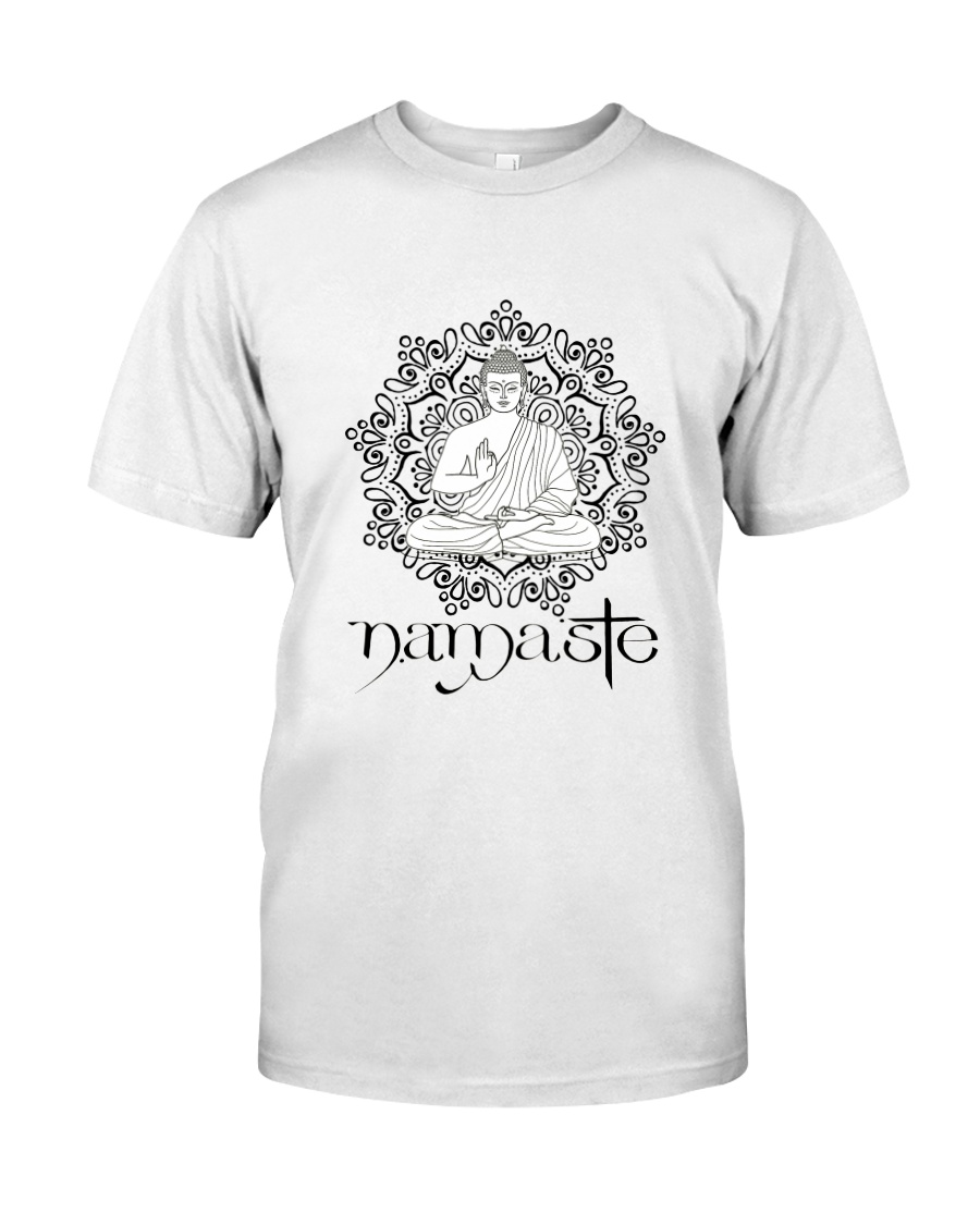 Namaste Buddha Premium Fit Mens Tee