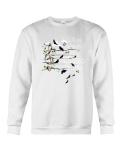 WHERE WORDS FAIL MUSIC SPEAKS Crewneck Sweatshirt thumbnail