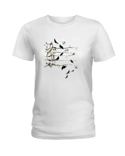 WHERE WORDS FAIL MUSIC SPEAKS Ladies T-Shirt thumbnail