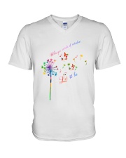Whisper Words Of Wisdom V-Neck T-Shirt thumbnail